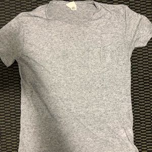 Urban Outfitters Scoop Bottom Elongated Pocket Tee